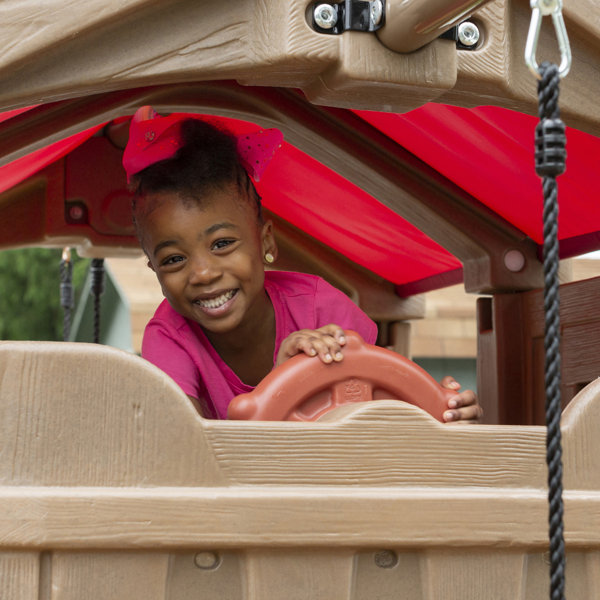 Step2 Naturally Playful Adventure Lodge Play Center Swing Set & Reviews